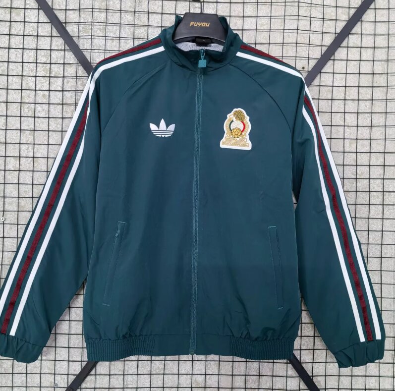 AAA Quality Mexico 26/27 Wind Coat - Dark Green